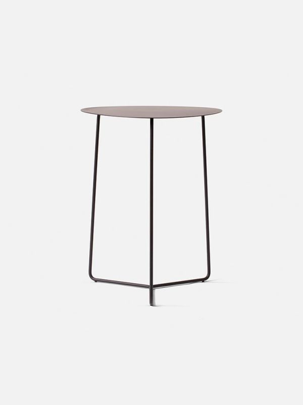 Mesa Bistrô de Aço Nature Tri